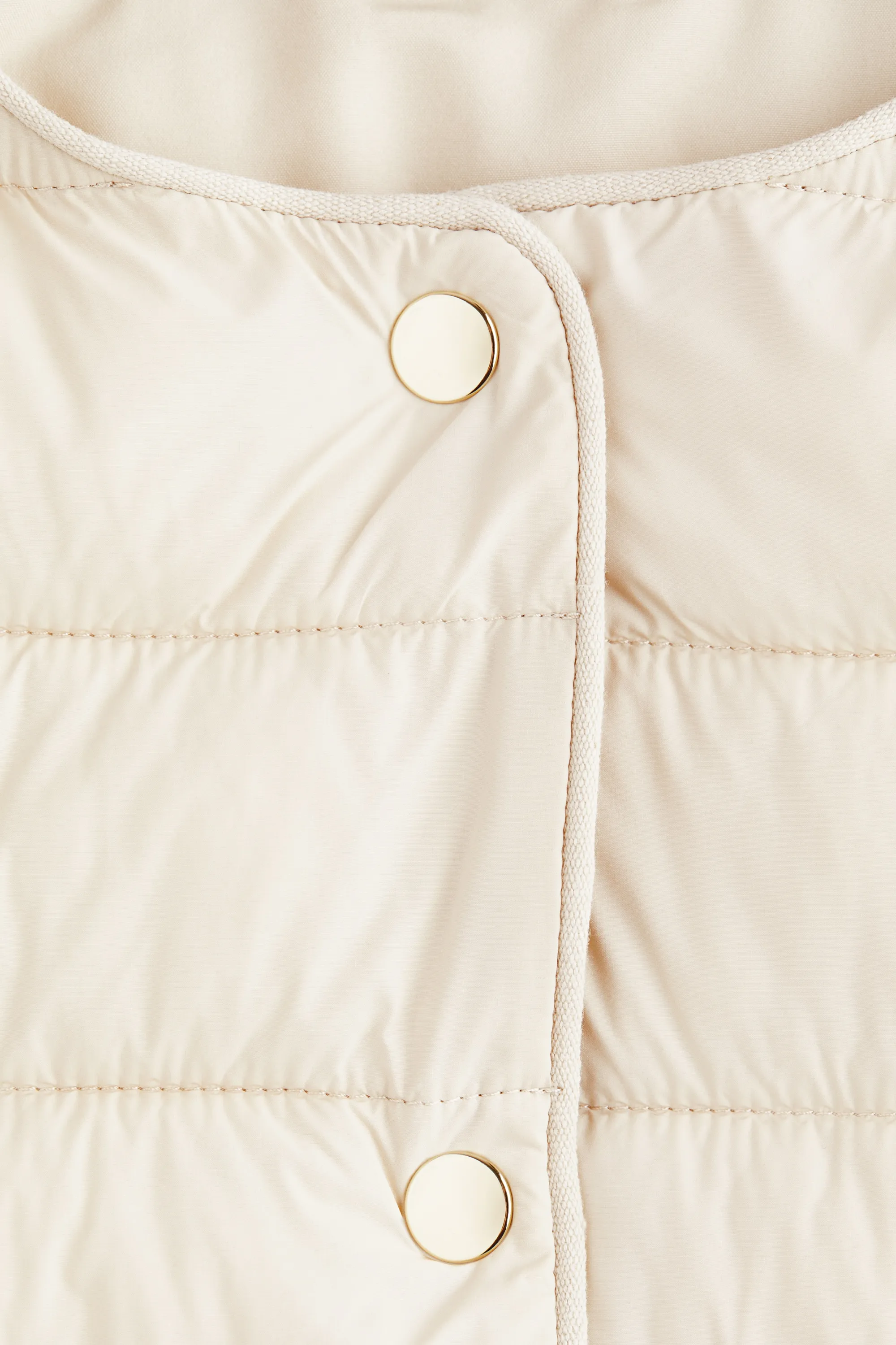 Veste matelassée - Beige clair