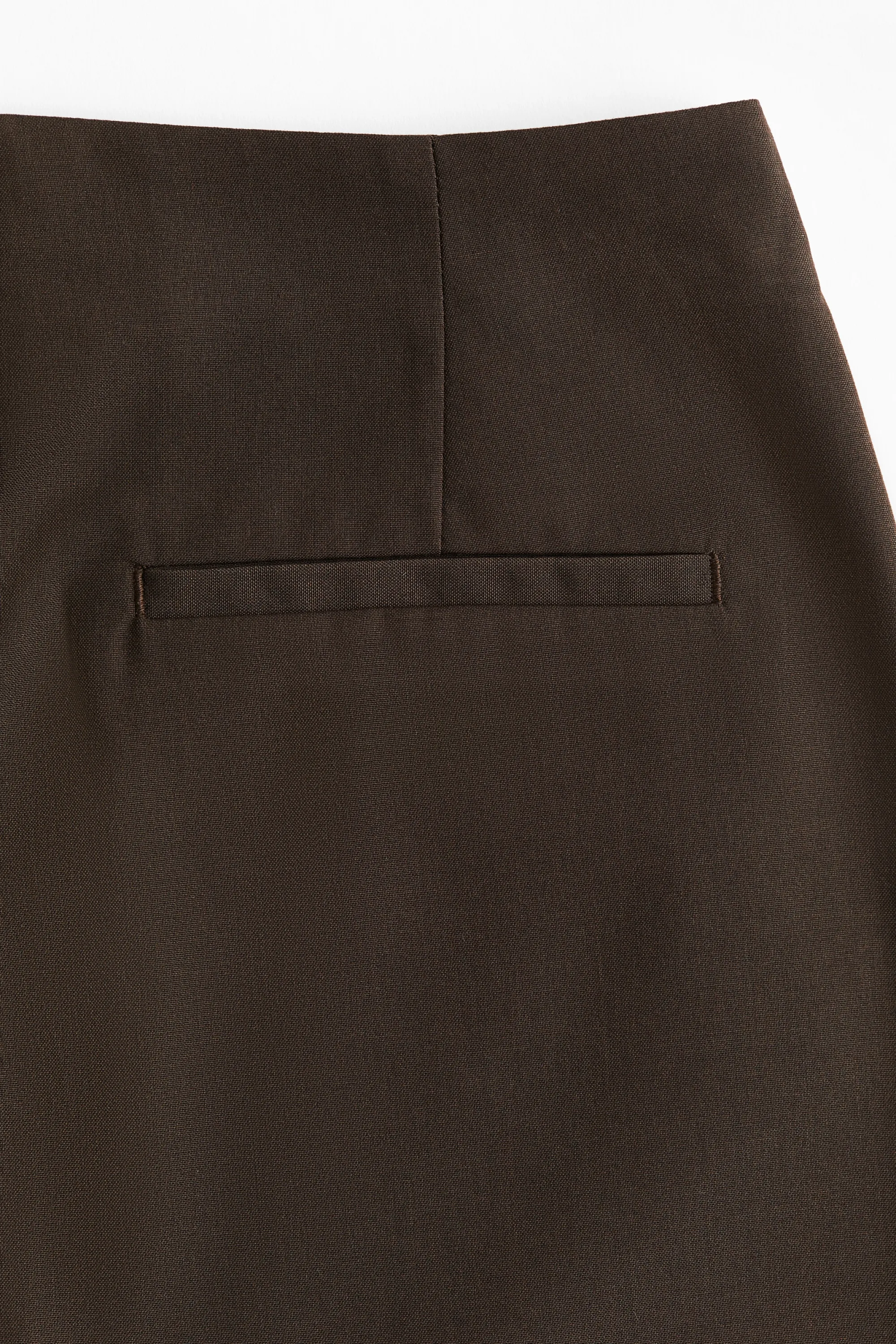 Mini jupe-short - Marron foncé