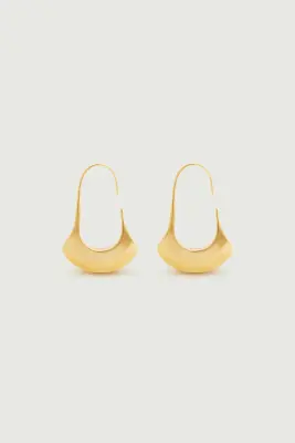 BOUCLES D'OREILLES DORMEUSES DORÉ — photo 1