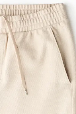Pantalon jogger Regular Fit - Beige clair — photo 5