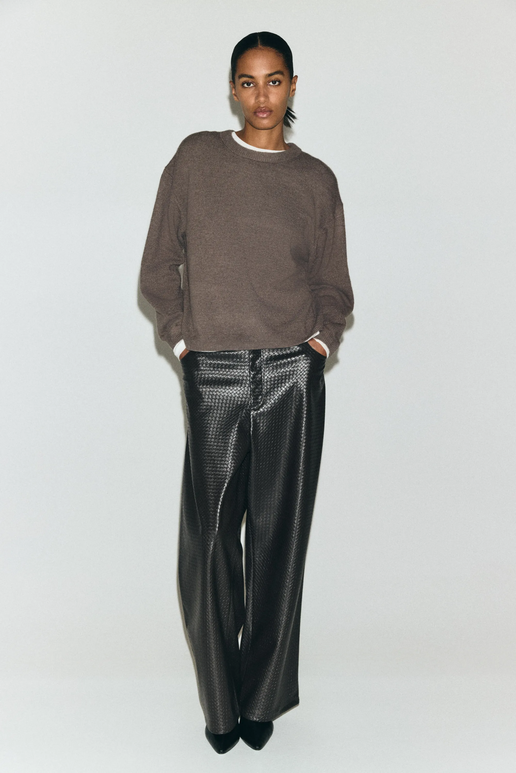 Pull - Taupe foncé