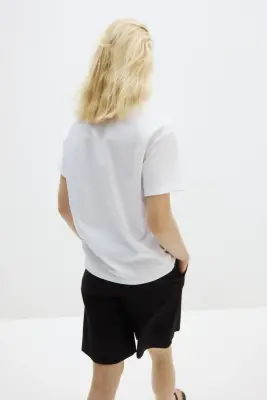 T-shirt Cooling Relaxed Fit - Blanc — photo 3