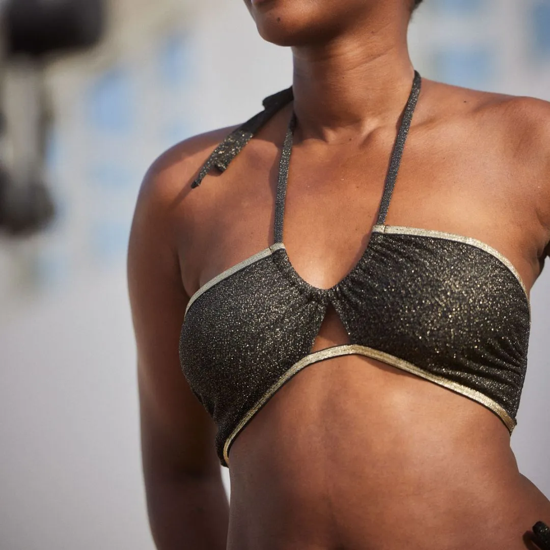 Maillot 2 pièces sparkling black - Lingerie La Nouvelle