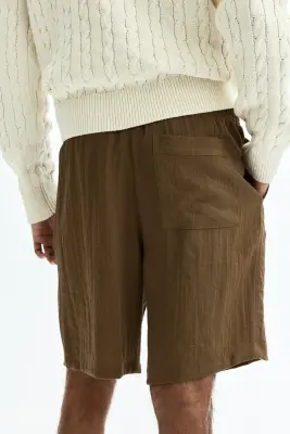 Short Loose Fit - Vert kaki — photo 3