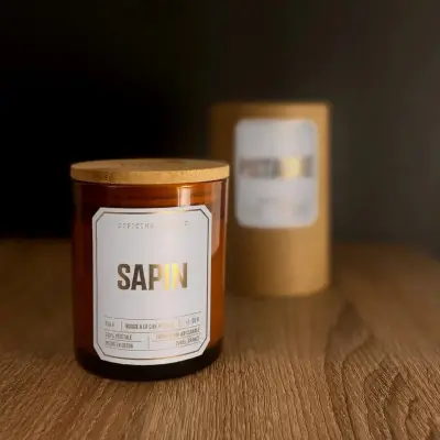 Bougie végétale parfumée Sapin — photo 3