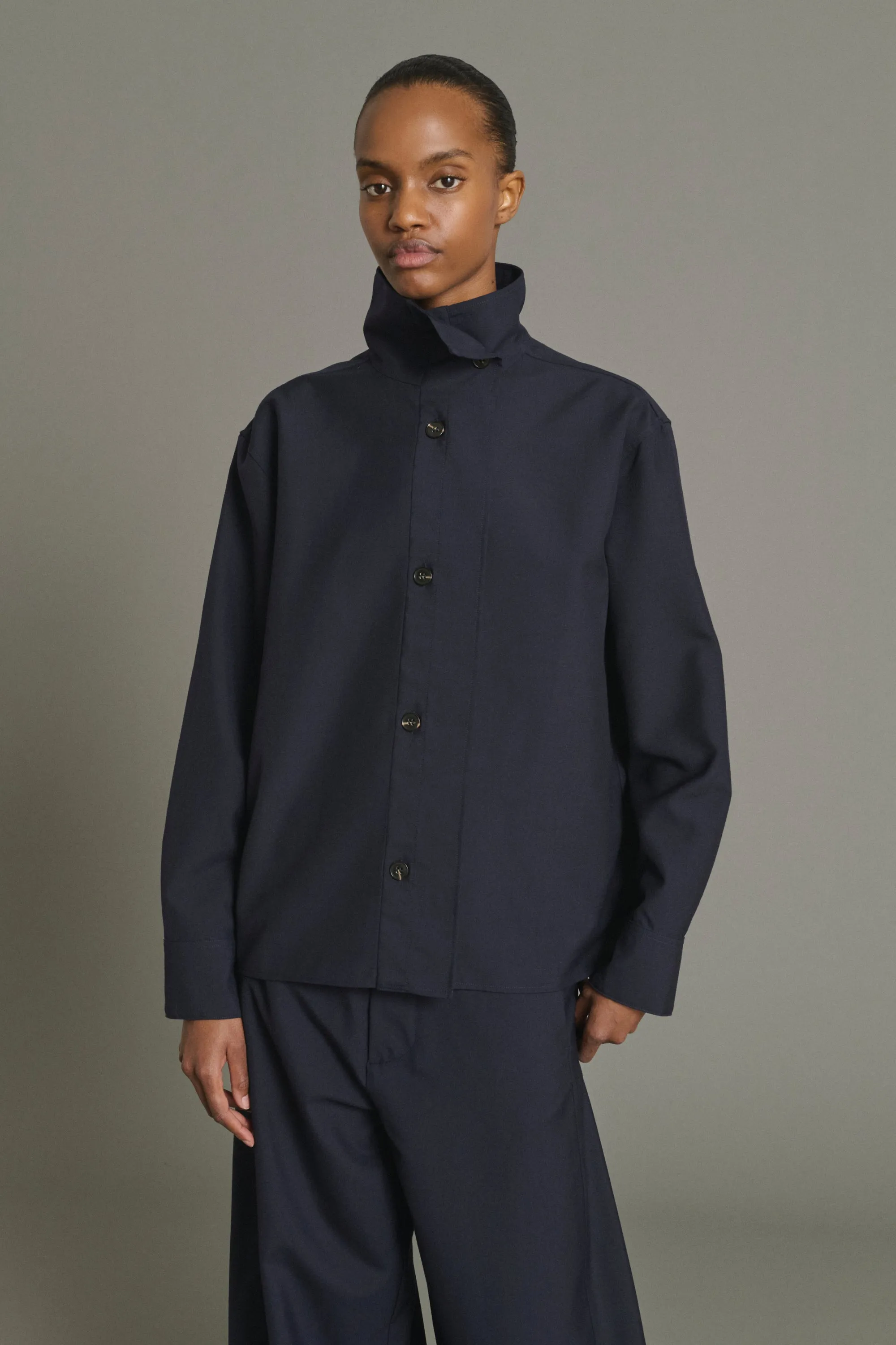 CHEMISE JAELLE BLEU NUIT