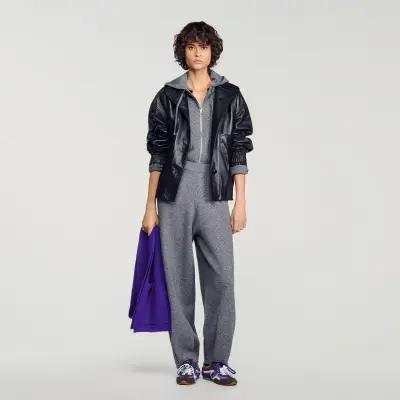 Pantalon de jogging barrel à strass