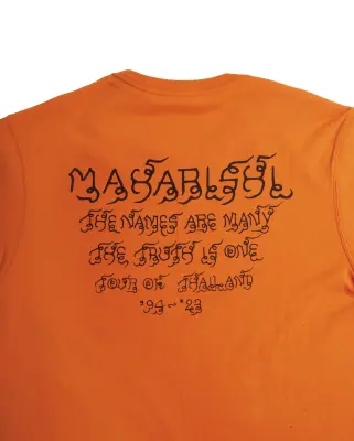 Thai Script Tee Rust — photo 3