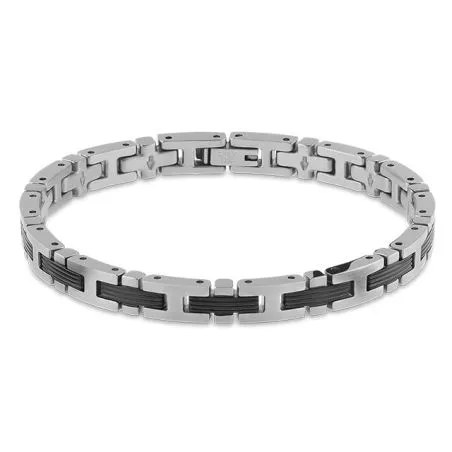 Bracelet Homme en acier Rochet Empreinte HB9182