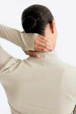 Veste de sport zippée SoftMove™ - Vert sauge — photo 3
