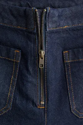 Wide Ultra High Jeans - Bleu denim foncé — photo 1