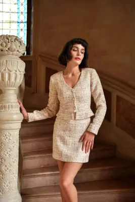 Milana Tweed Skirt — photo 2