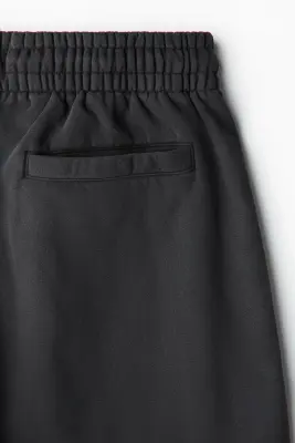 Short Relaxed Fit en molleton - Gris foncé — photo 4