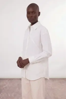 Chemise Ivy Optic White  -  PRECOMMANDE — photo 3