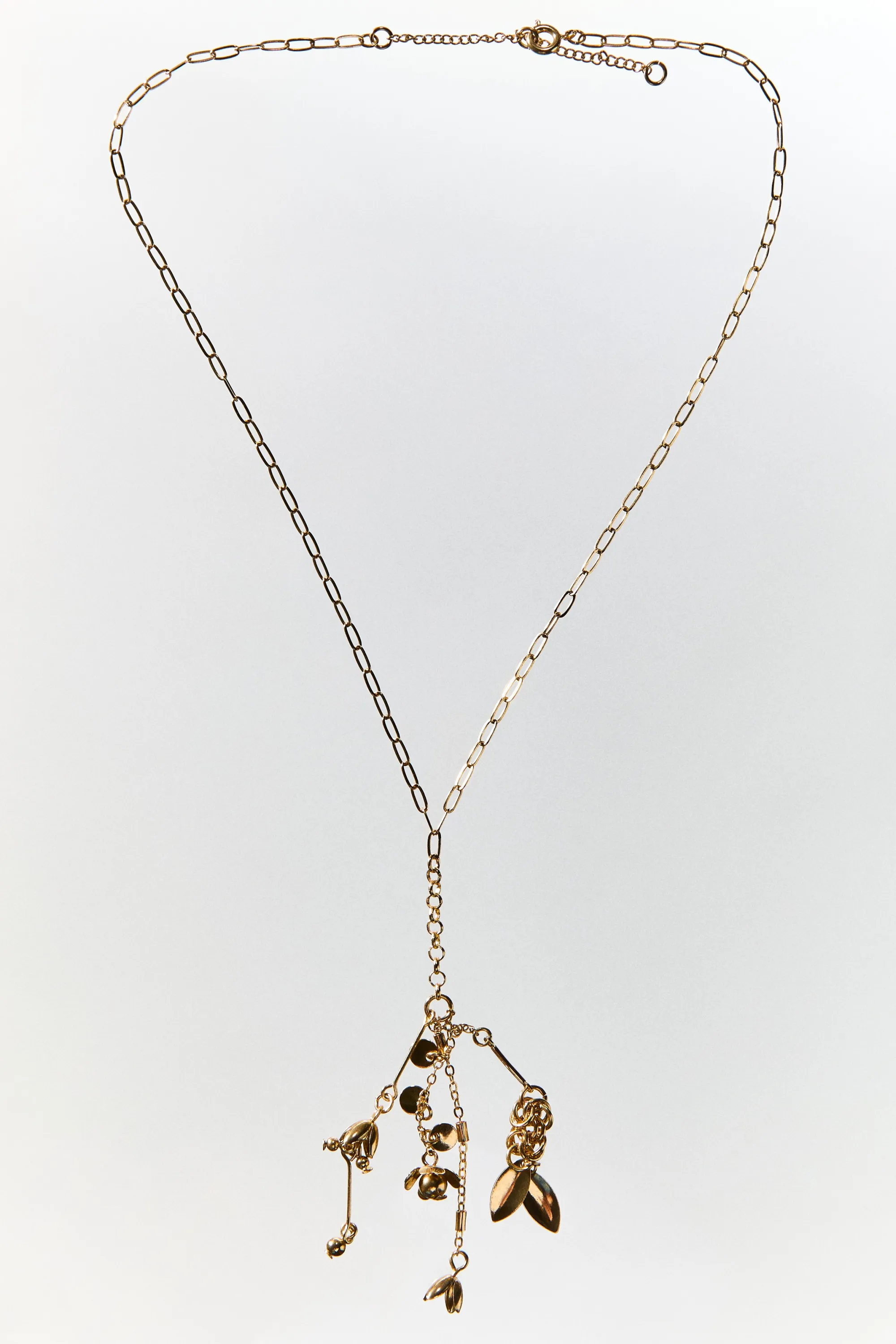 Collier lasso - Doré