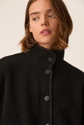 Veste Maille Zlavina Noir — photo 2