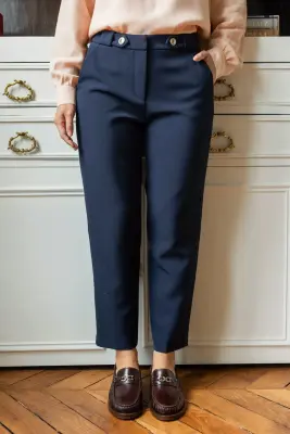 Pantalon Sacha - bleu marine — photo 1