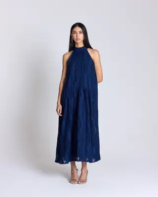 Robe Daphne bleu marine — photo 1