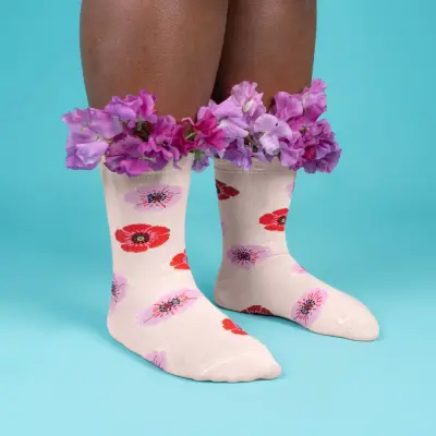 Chaussettes Coquelicot Coucou Suzette — photo 3