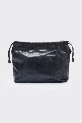 Sac Amaïa froissé bleu nuit — photo 4