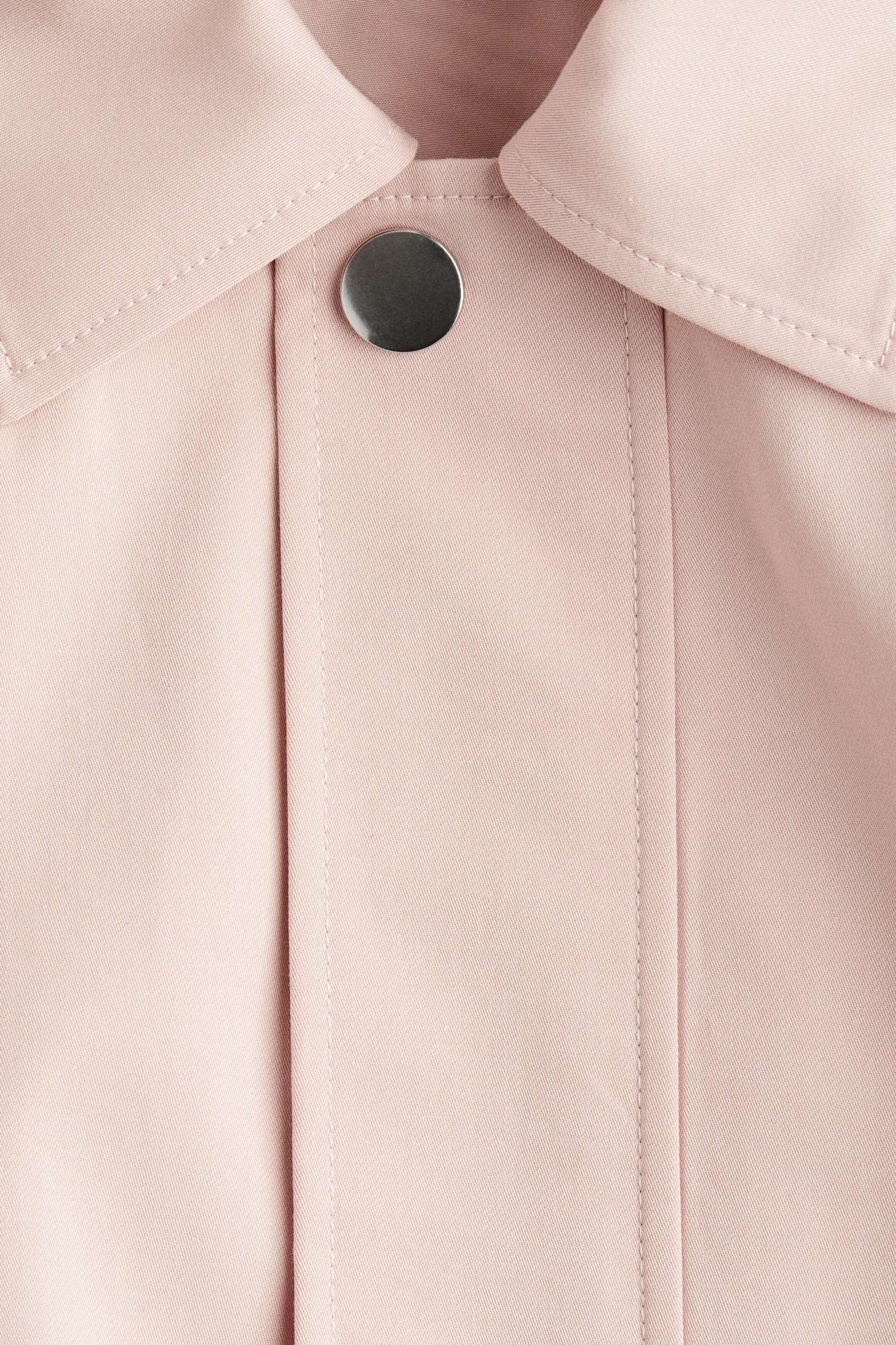 Veste en modal mélangé - Rose poudré