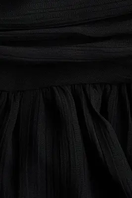 Jupe maxi vaporeuse - Noir — photo 5