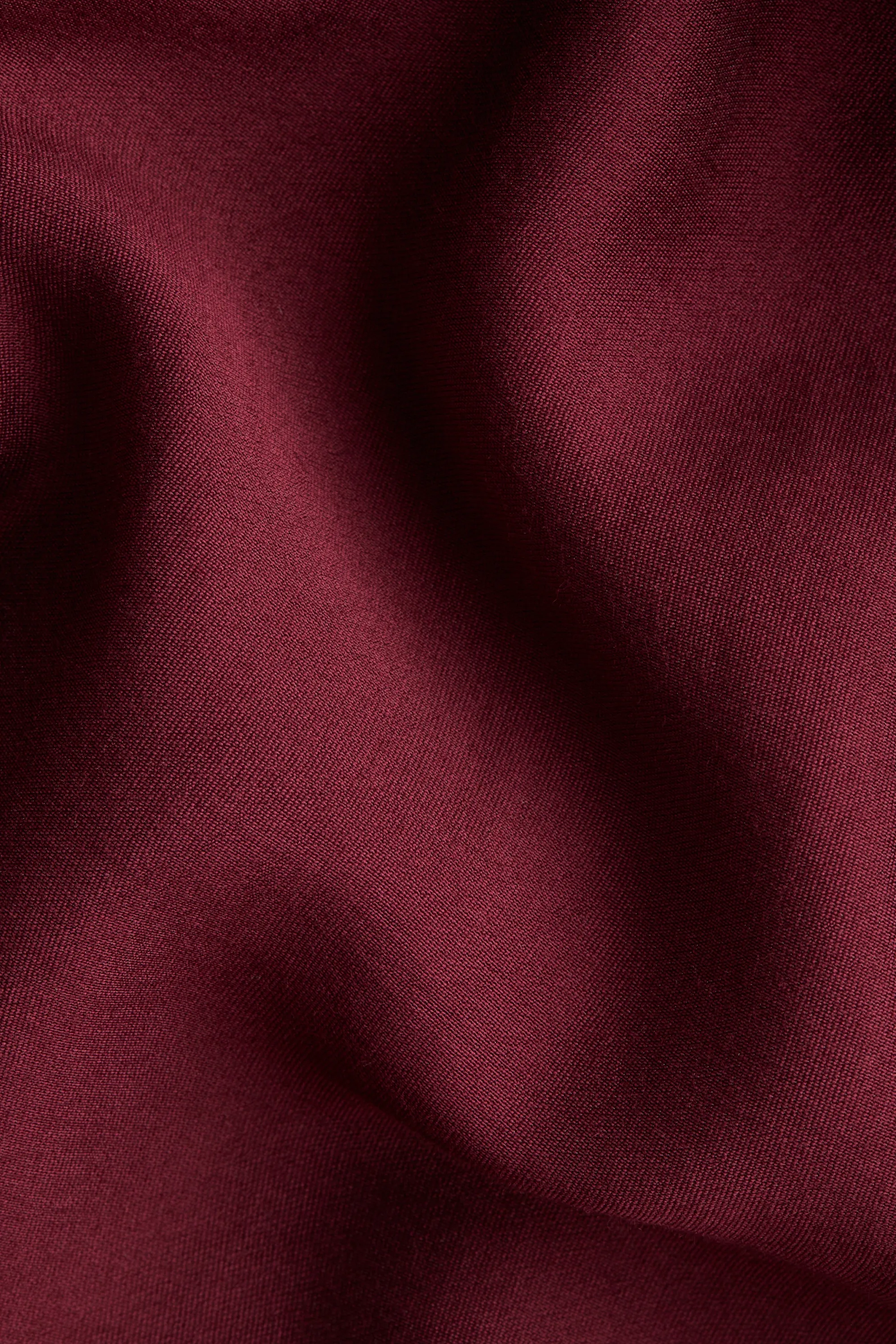 Robe volantée - Burgundy