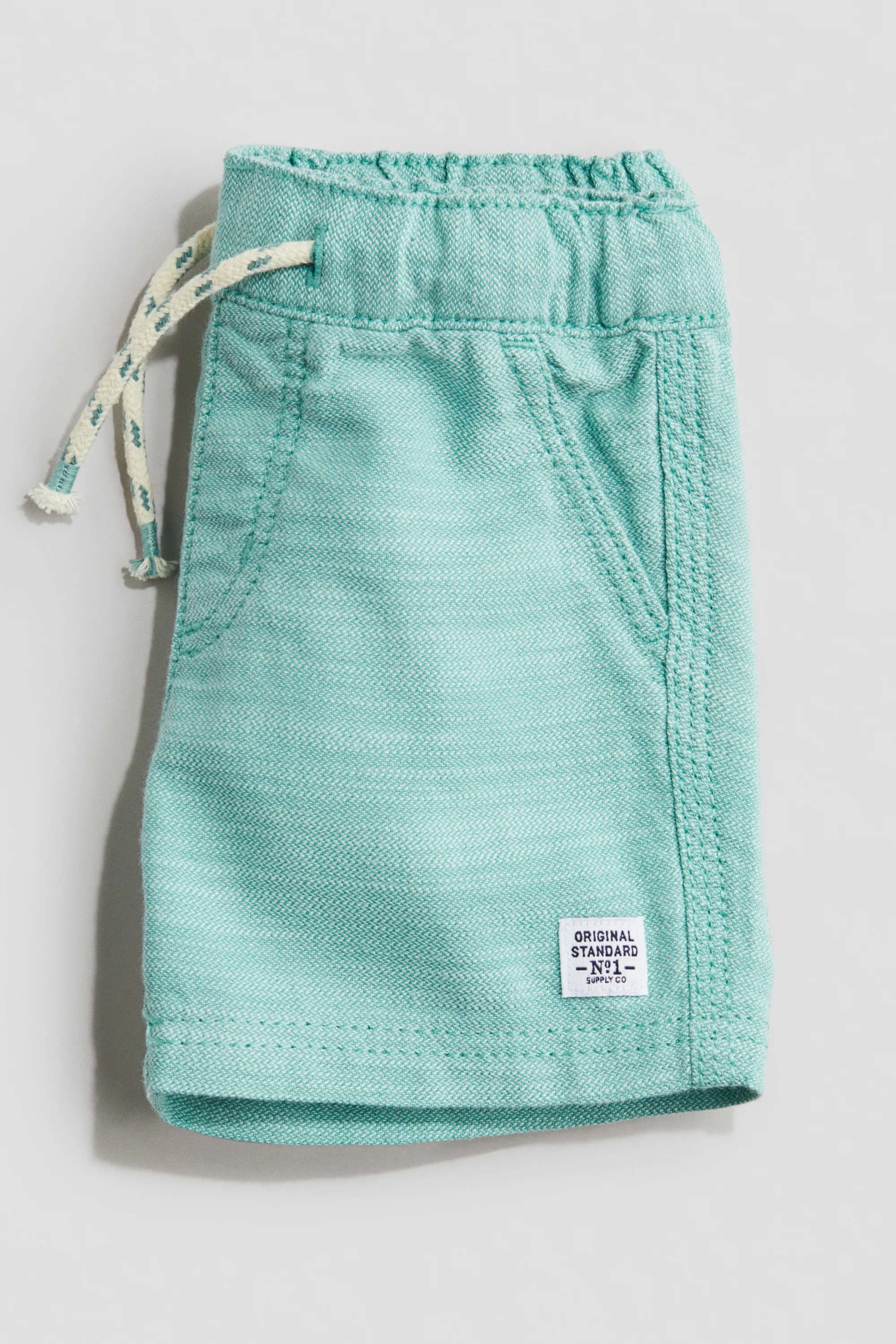 Short en twill - Turquoise