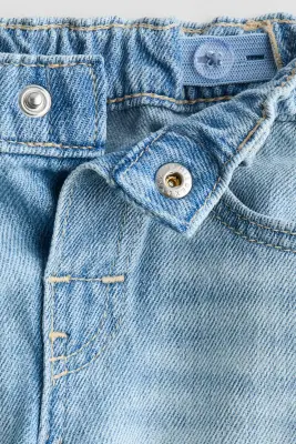 Jean en coton - Bleu denim — photo 4