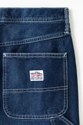 Loose Carpenter Jeans - Bleu denim foncé — photo 5