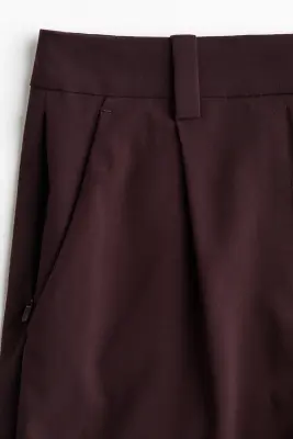 Short Bermuda Wrinkle Resistant Relaxed Fit - Marron foncé — photo 5