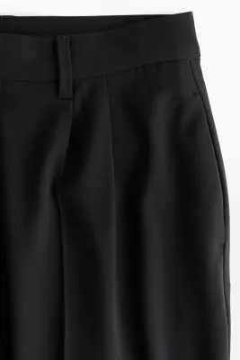 Pantalon chic à jambes larges - Noir — photo 5