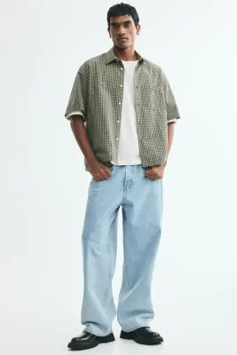 T-shirt imprimé Relaxed Fit en coton - Crème/Nirvana — photo 2