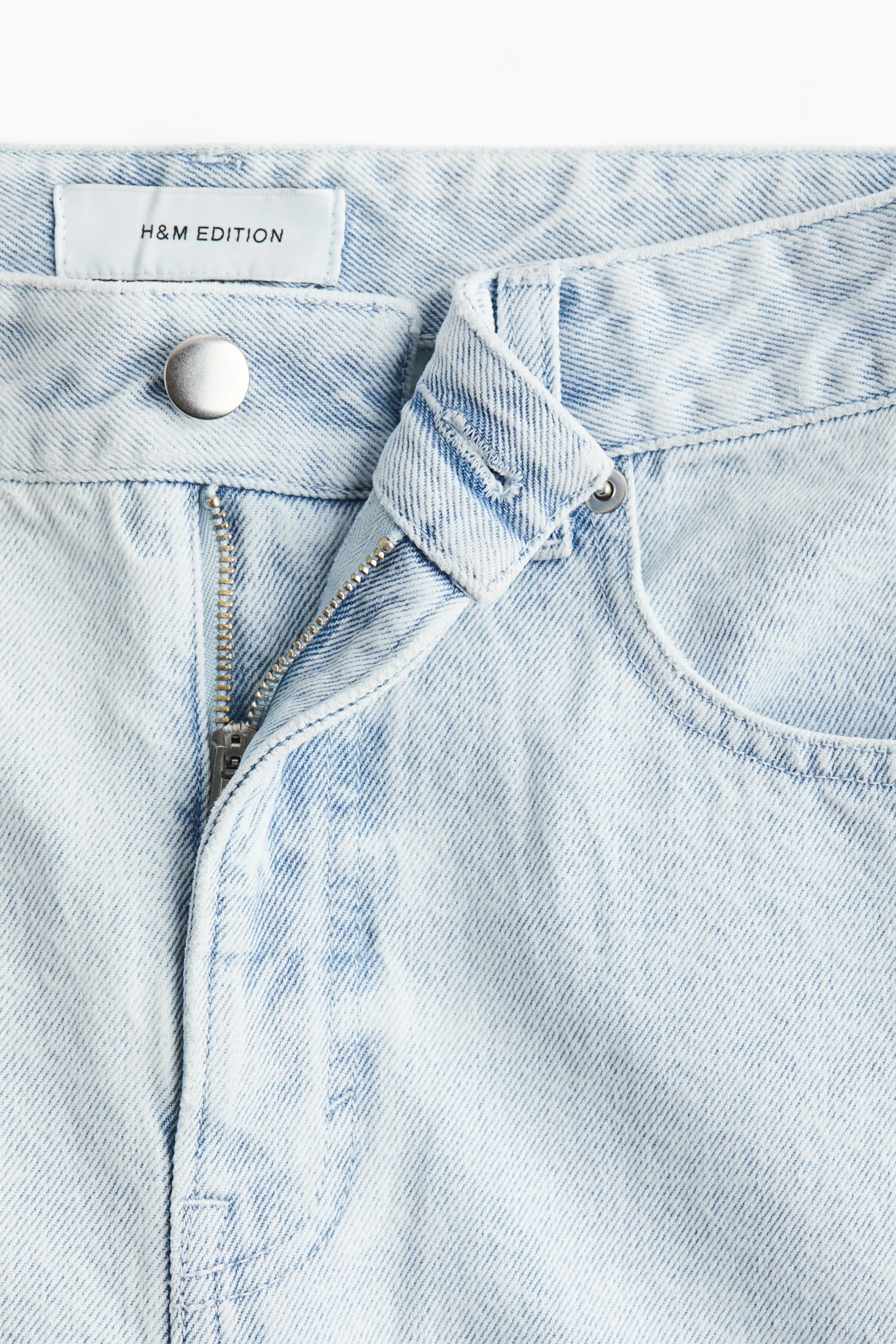Jean évasé - Bleu denim pâle