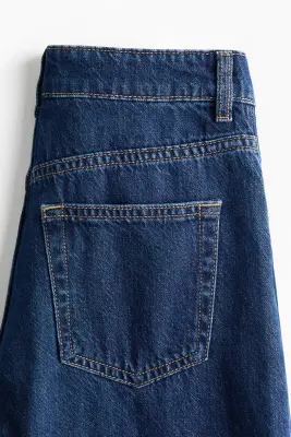 Wide Ultra High Jeans - Bleu denim foncé — photo 3