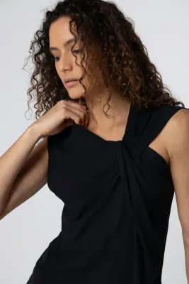 Débardeur en coton et lin — photo 5