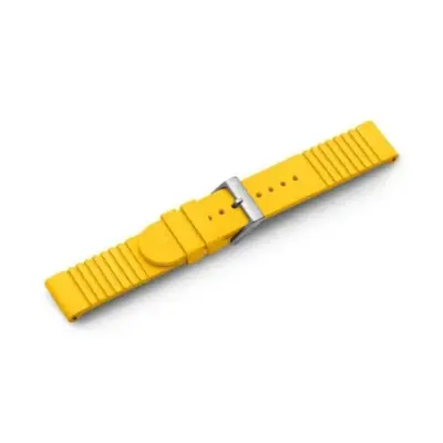Bracelet Victorinox 21mm caoutchouc jaune V.60029 — photo 1