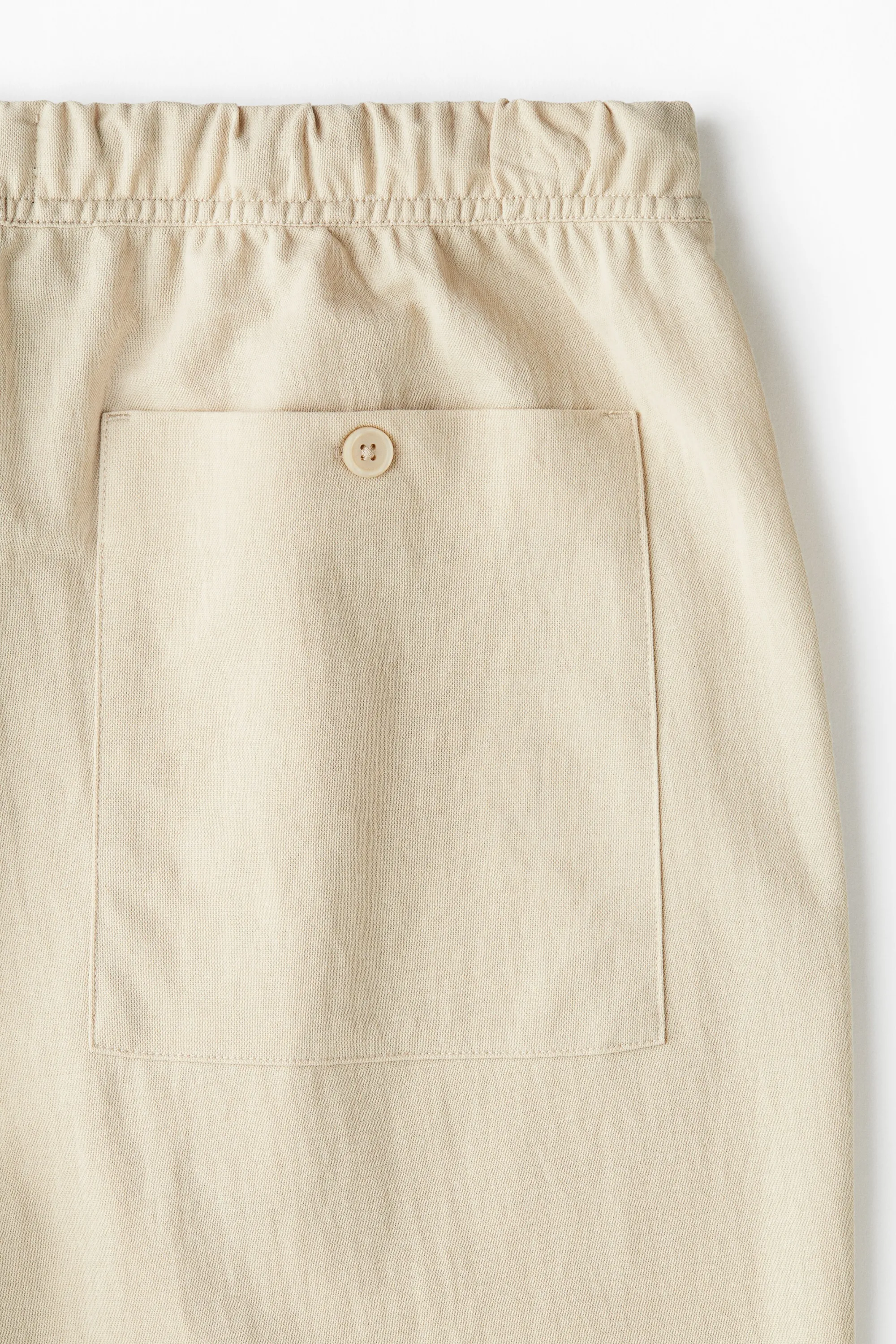 Pantalon Relaxed Fit - Beige