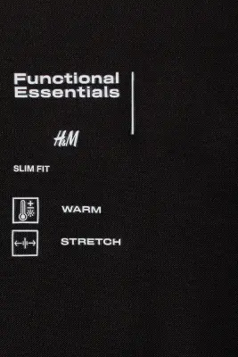 T-shirt Warming Slim Fit - Marron foncé — photo 2