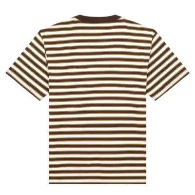 t-shirt Dickies stripe – chocolate brown — photo 2