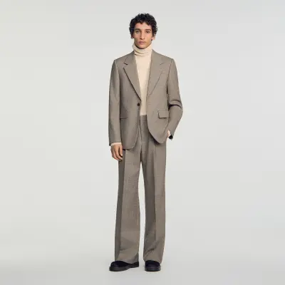 Veste de costume en laine