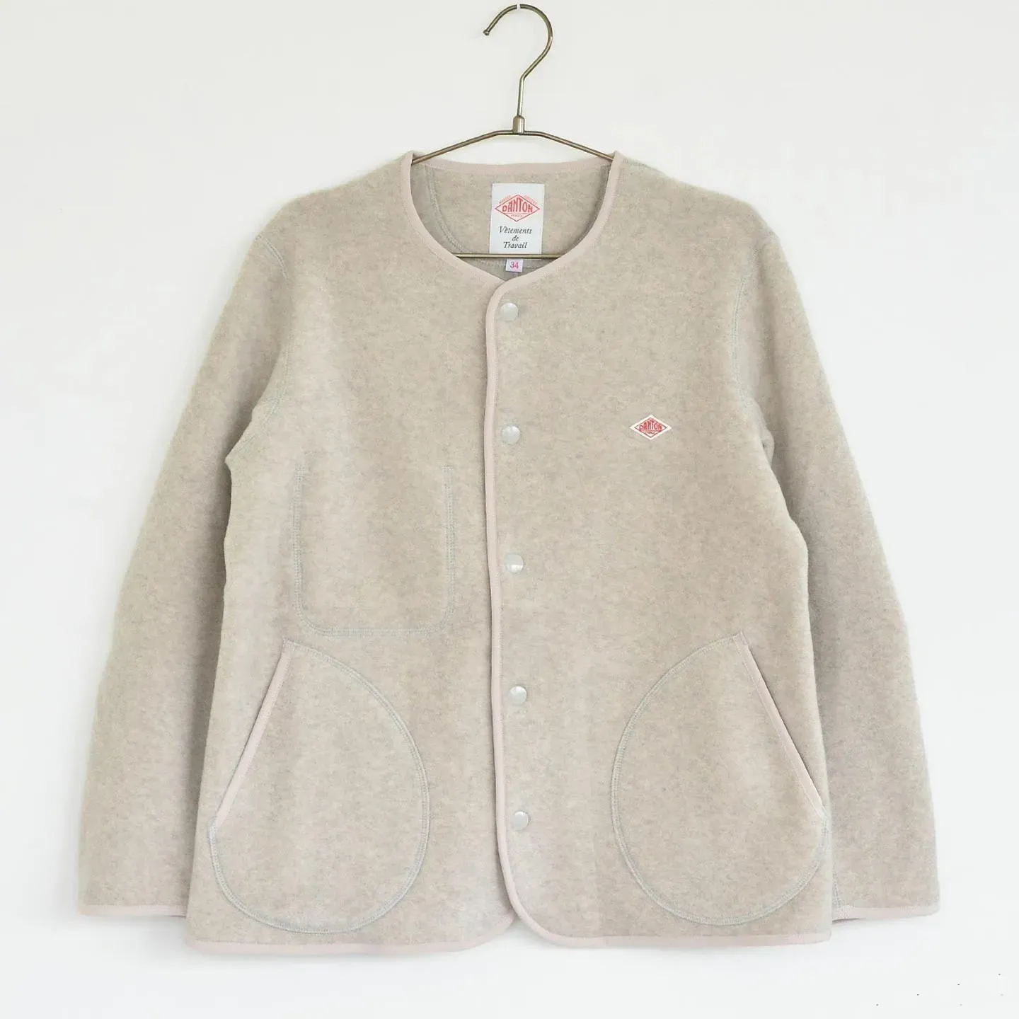 Veste polaire sans col - Marble