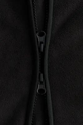 Fleece sports gilet - Noir — photo 5