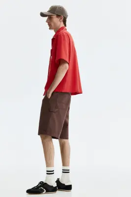 Short Carpenter Relaxed Fit - Marron — photo 3