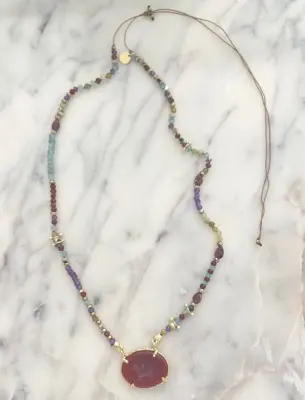Nouveau ! ROOM SERVICE JEWELRY Collier Pégase Cornaline — photo 2