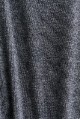 Pantalon évasé en jersey - Gris foncé chiné — photo 2
