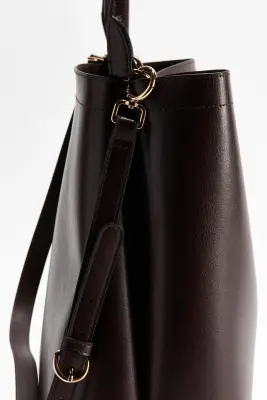 Sac seau - Marron foncé — photo 2