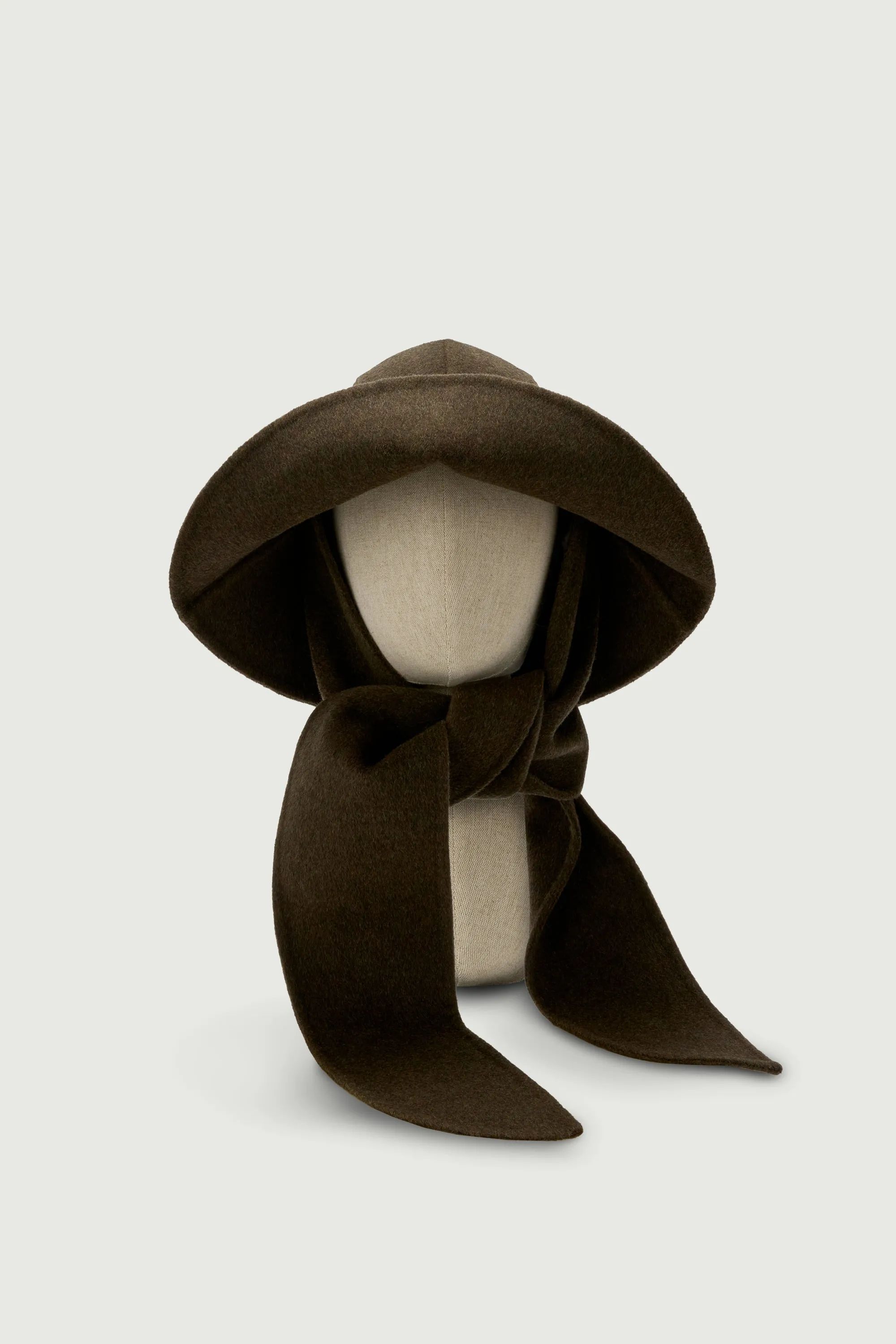 CHAPEAU FARON KAKI CHINÉ