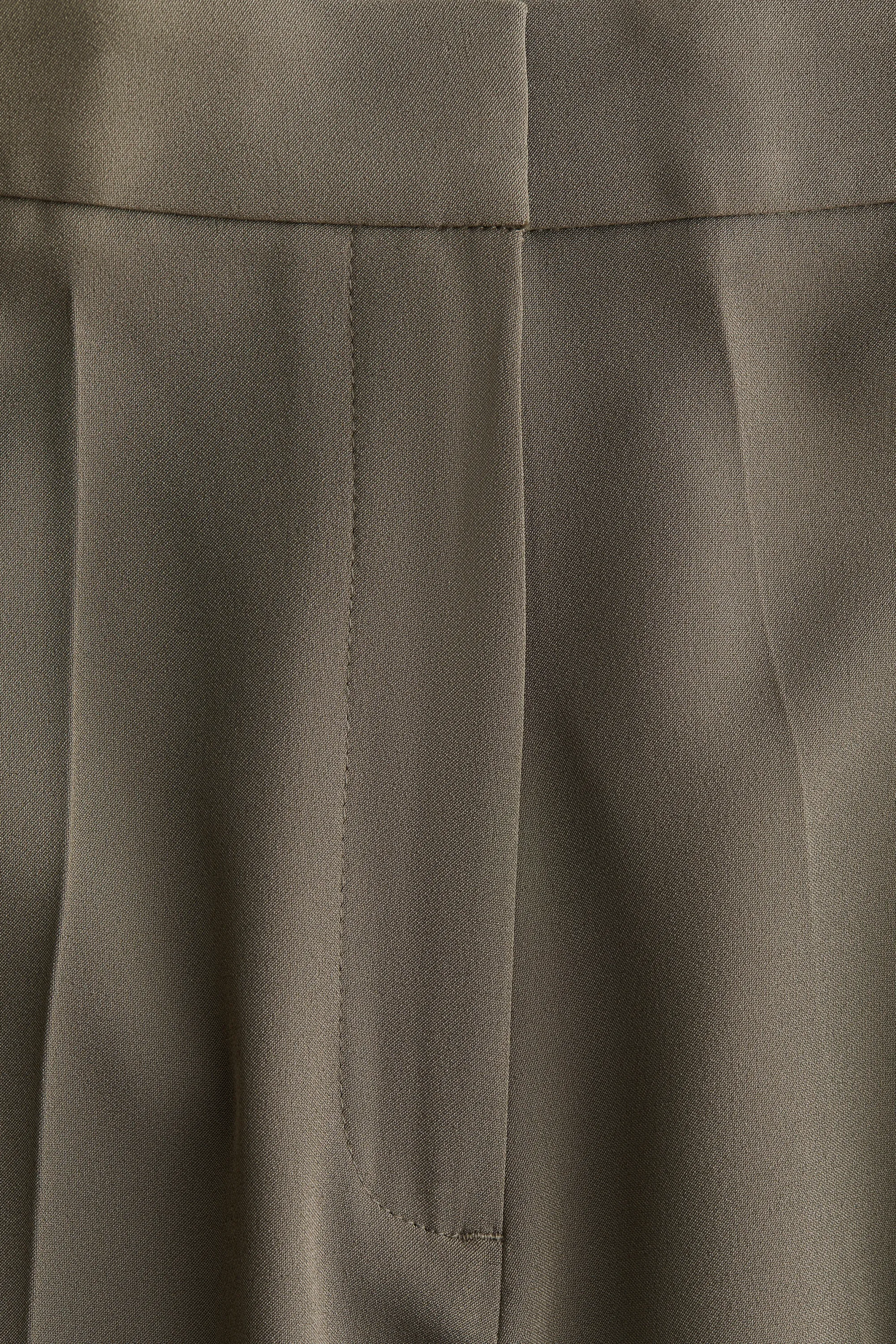 Pantalon large - Grège foncé