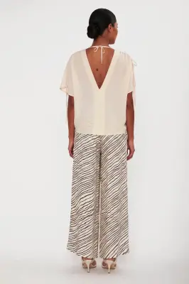 Blouse Calo Forte Craie — photo 3